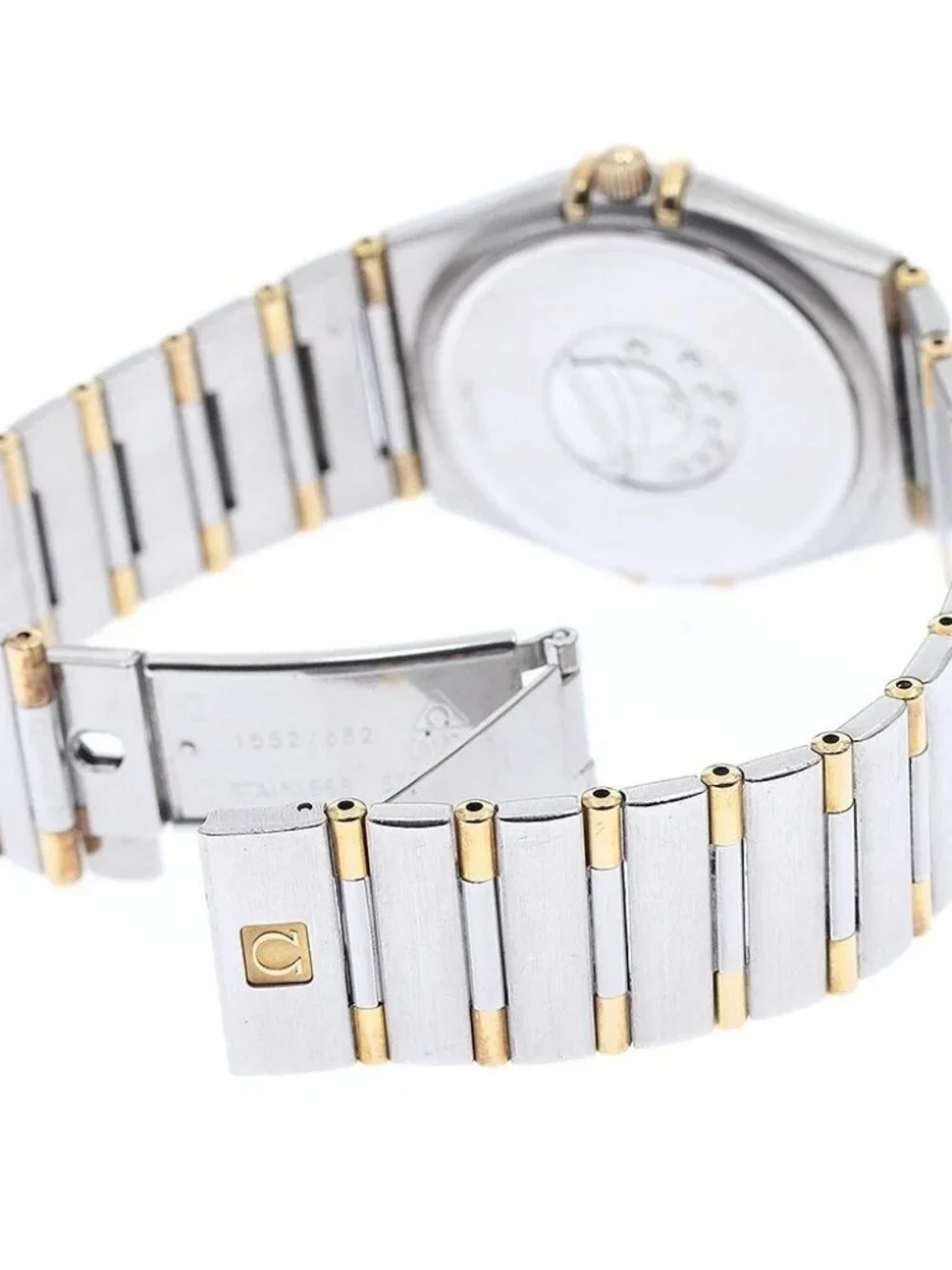 OMEGA Constellation 1312.30 date half bar white Dial Quartz Men's Watch_971506